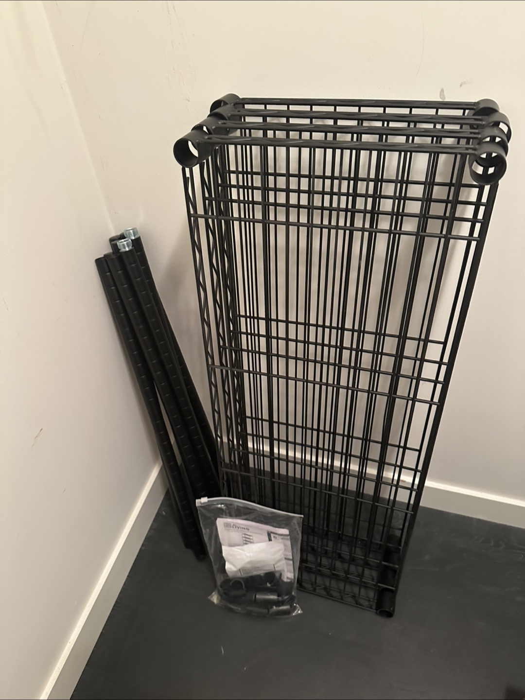 Metal Adjustable Wire Storage Shelf