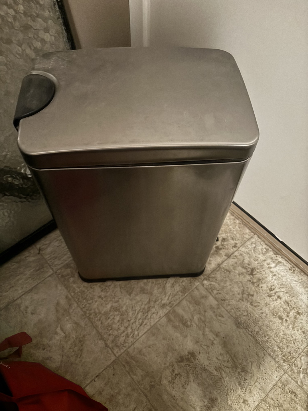 Stainless Steel Step Trash Can