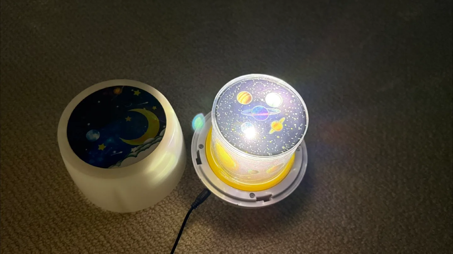 Soothing Light with 6 Ceiling Projection Patterns image indicator(9)