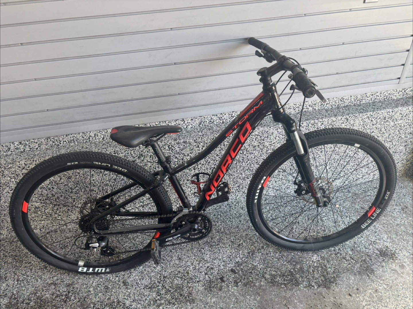 Norco Mountain Bike - Black and Red