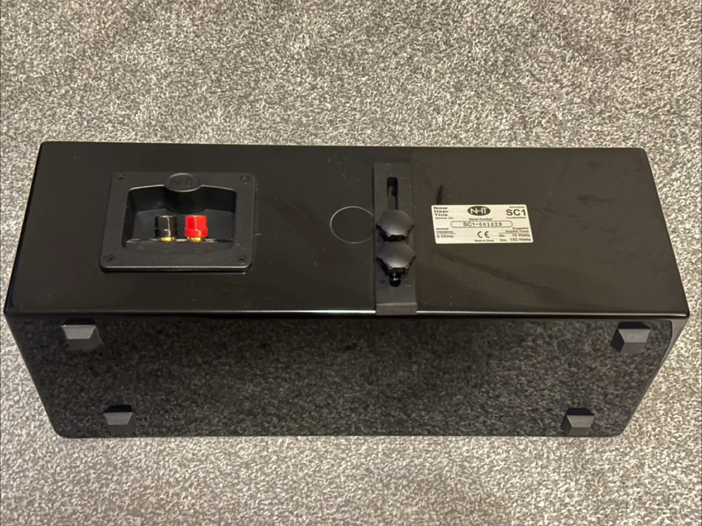 NHT SC1 centre channel speaker with manual image indicator(5)