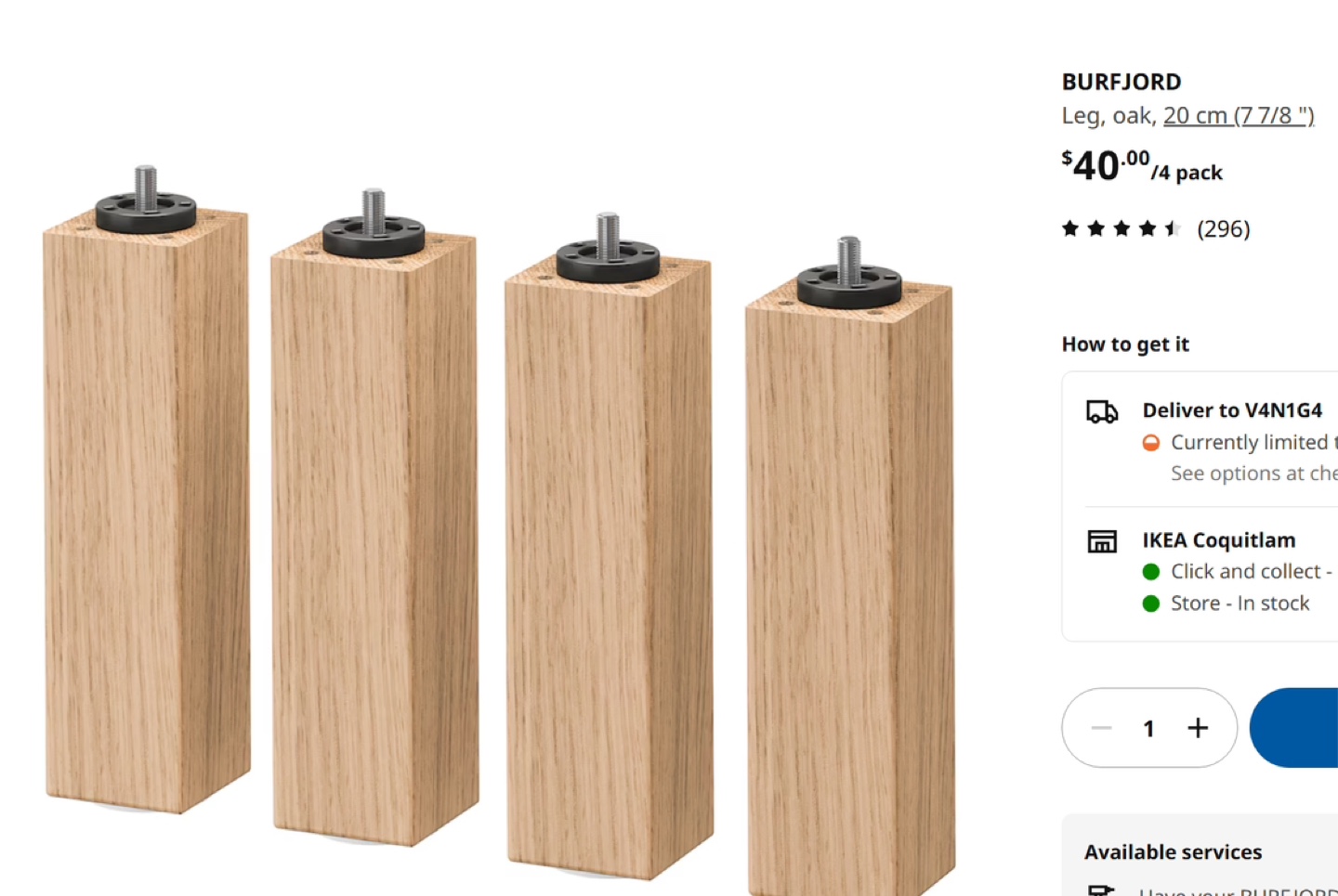 Ikea VÅGSTRANDA Queen Mattress & Wooden Frame - photo 4