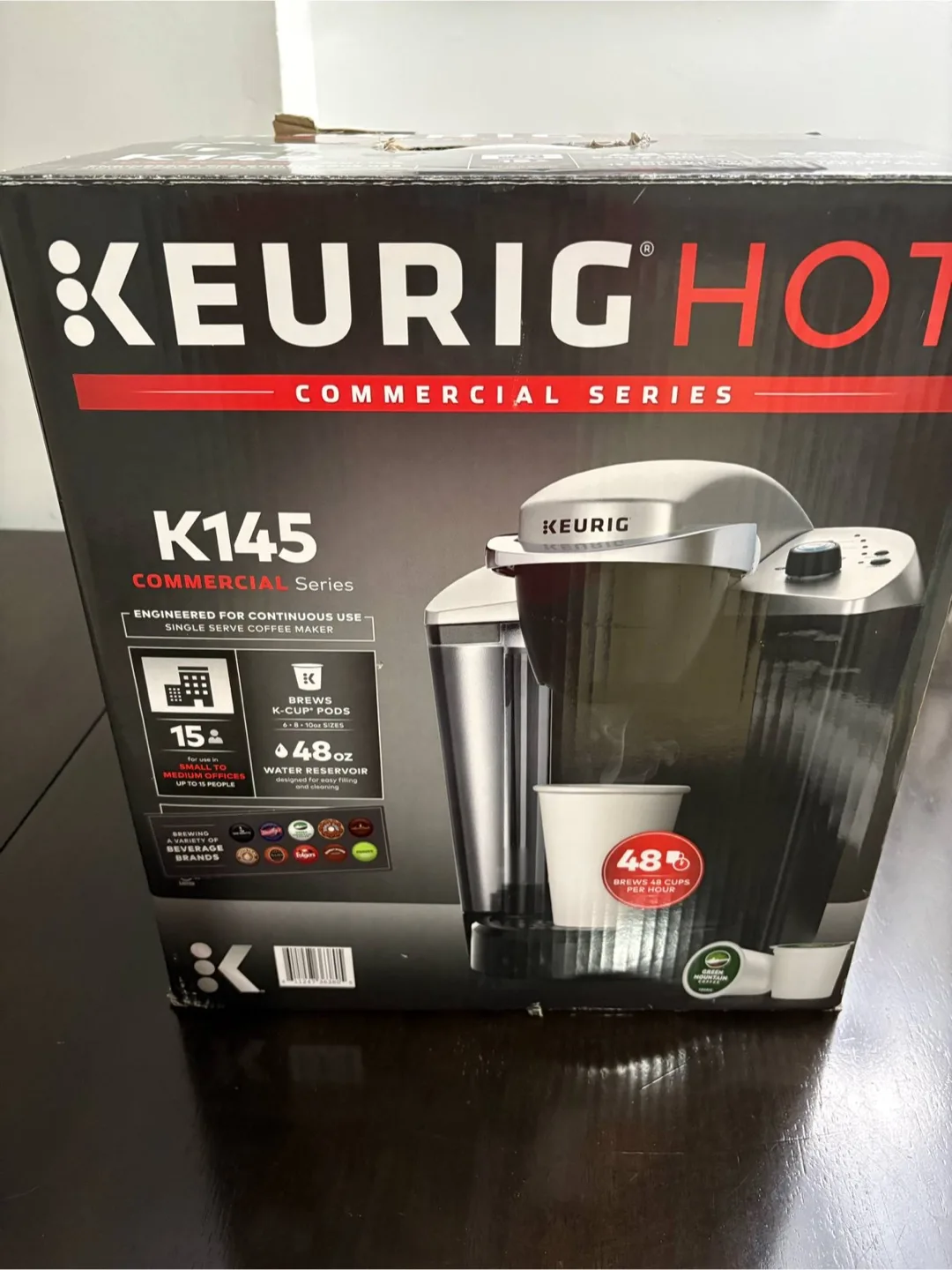 Keurig Hot K145 Commercial Series Coffee Maker thumbnail