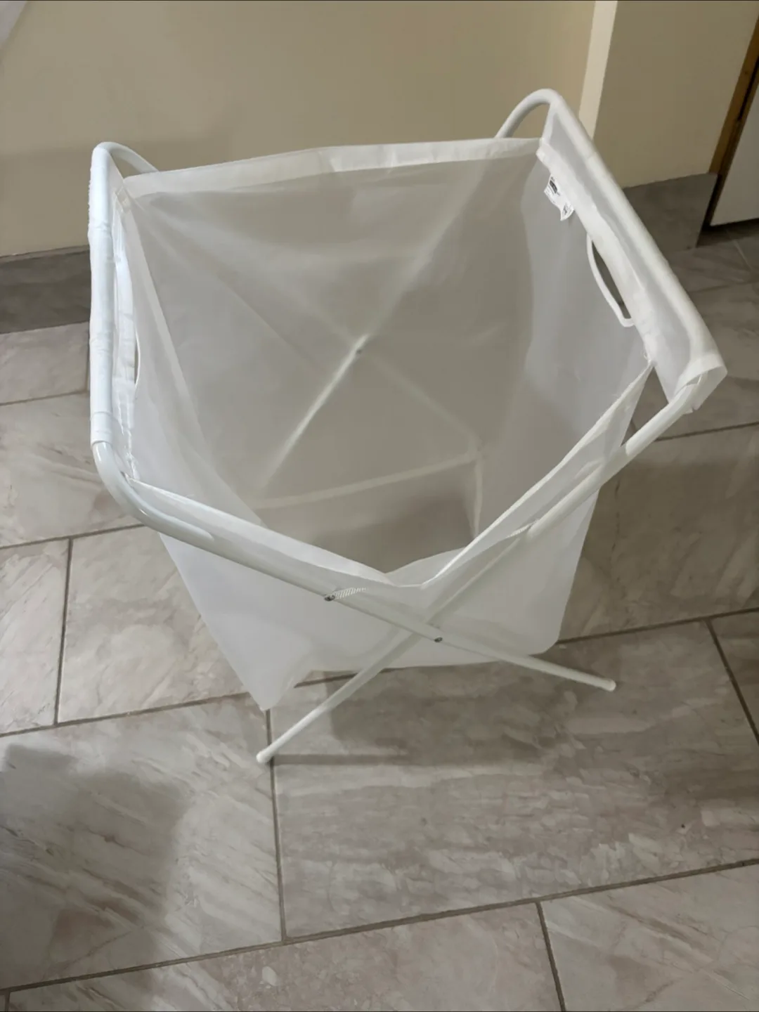 White Laundry Hamper thumbnail