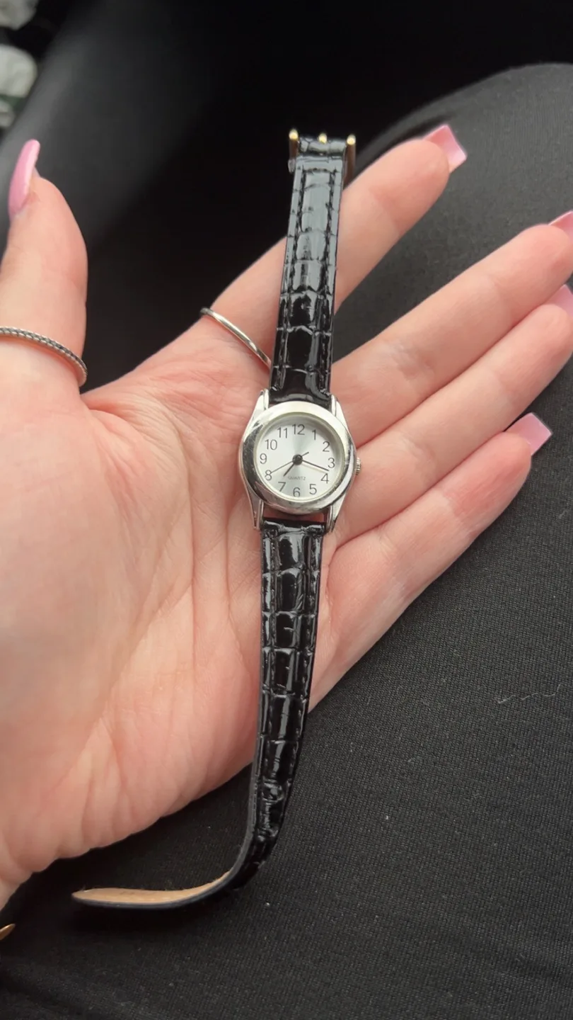 Silver Analog Wristwatch #freecycle thumbnail