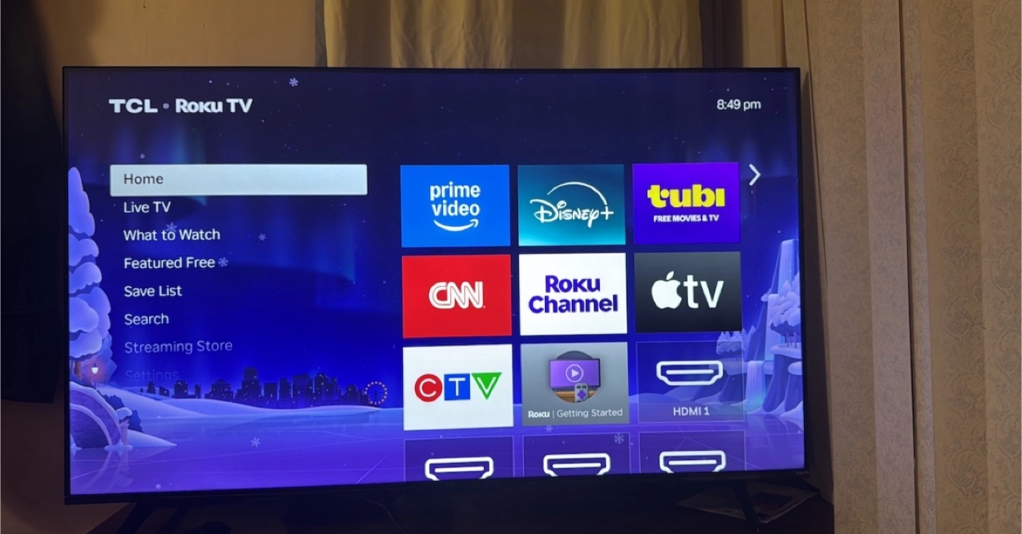 TCL 50 inch 4K Roku TV