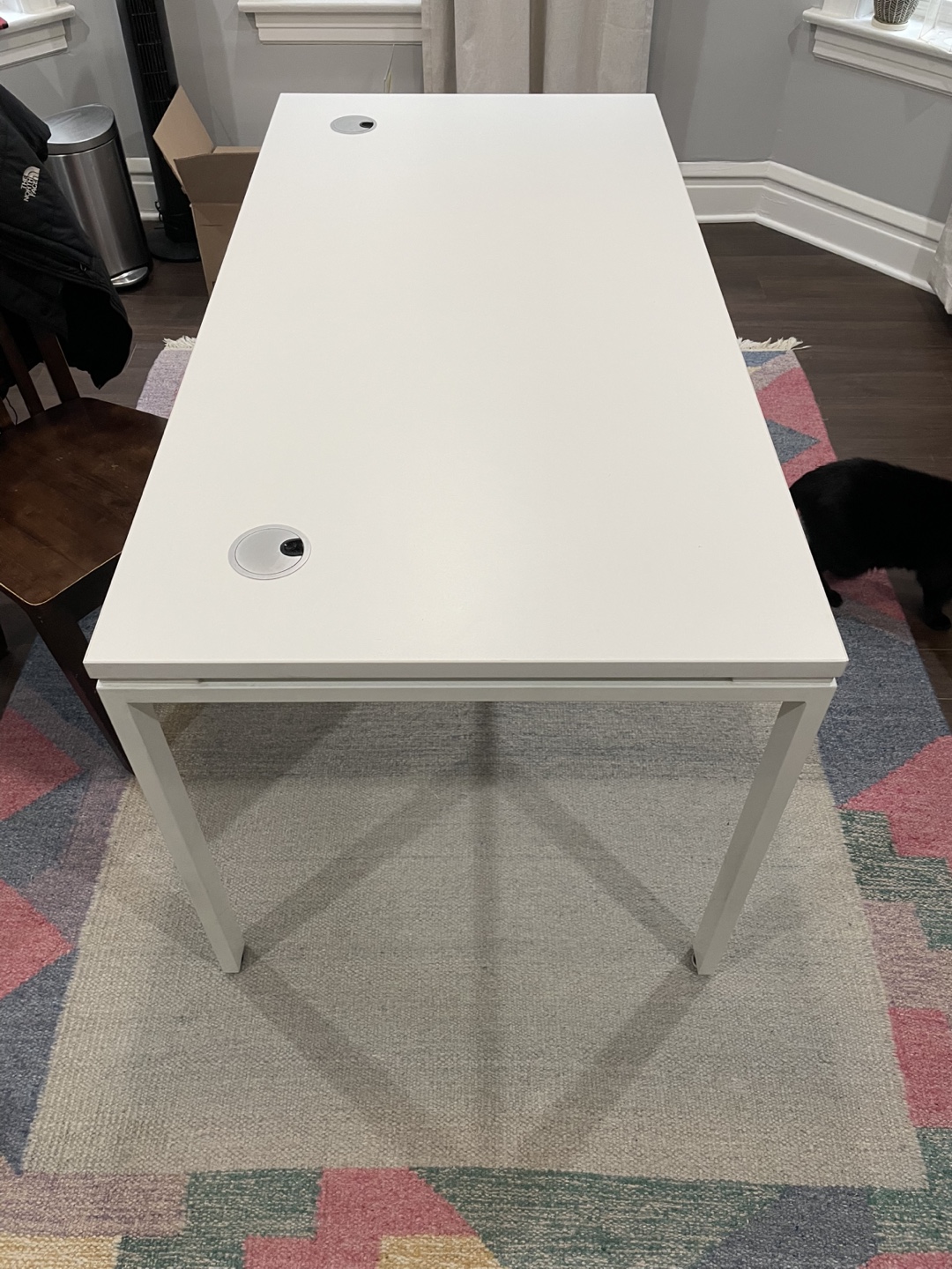 White Work Desk - photo 3