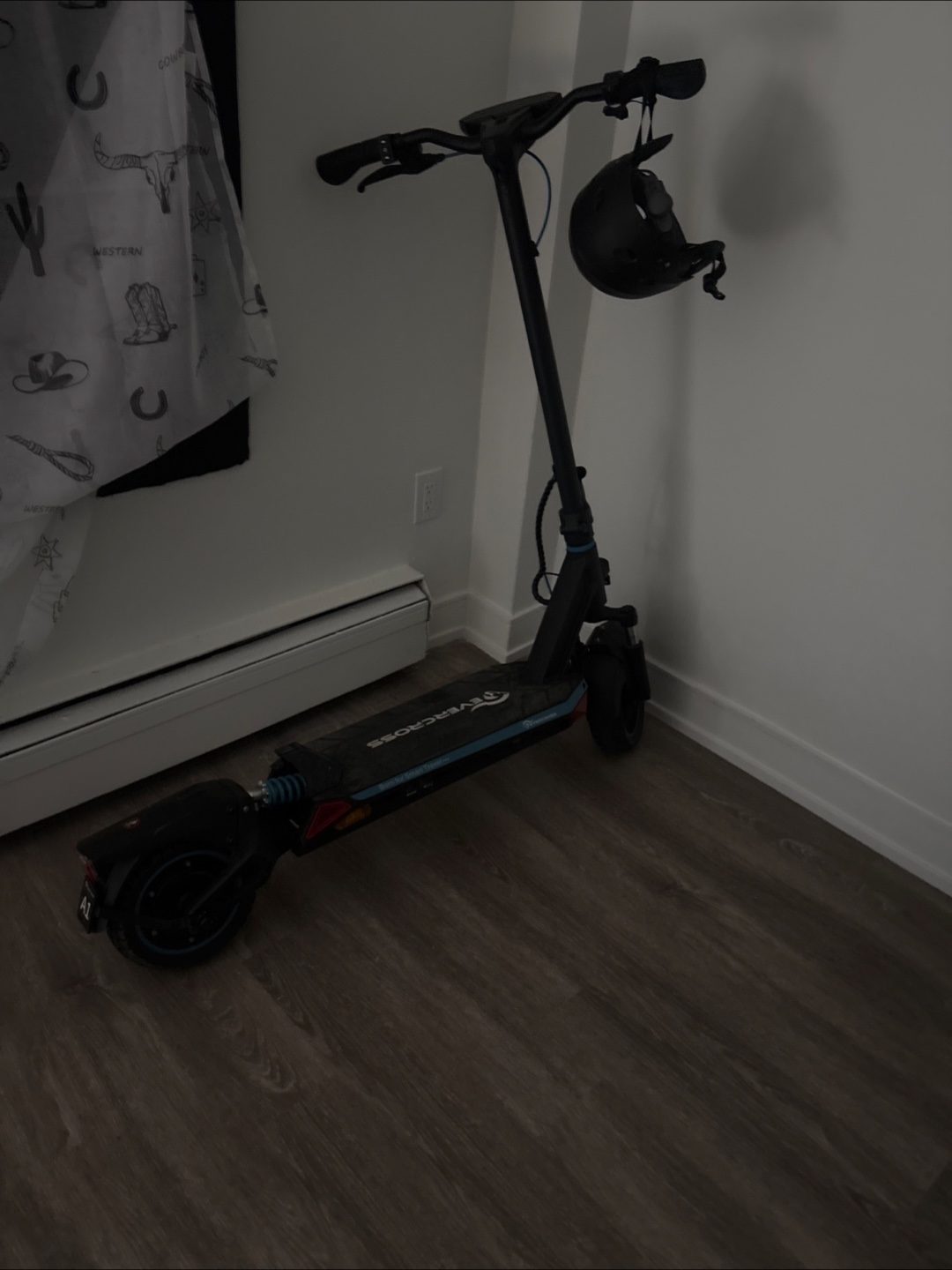 Electric Scooter and Helmet