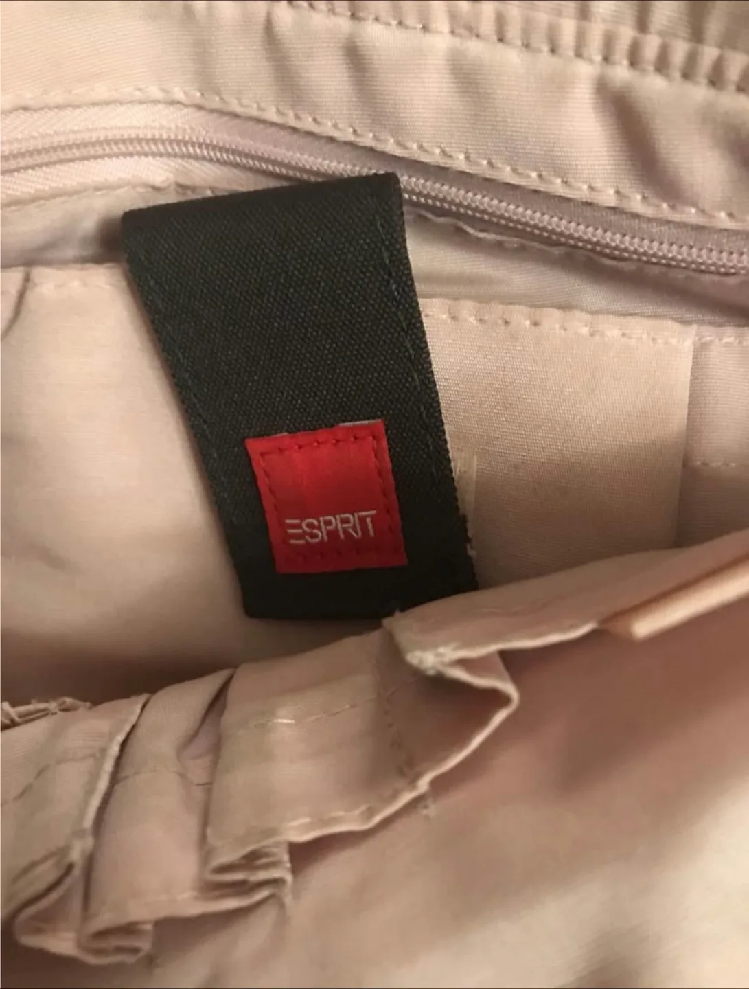 Esprit shoulder bag – chocolate brown with striped straps image indicator(3)