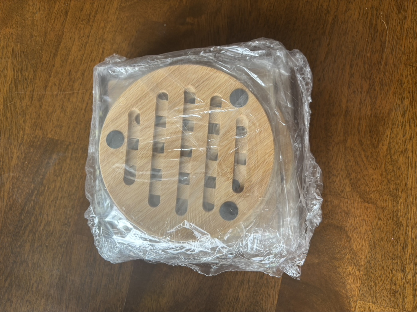 Bamboo Coasters and Hot Pads Set *rack not included* - photo 2