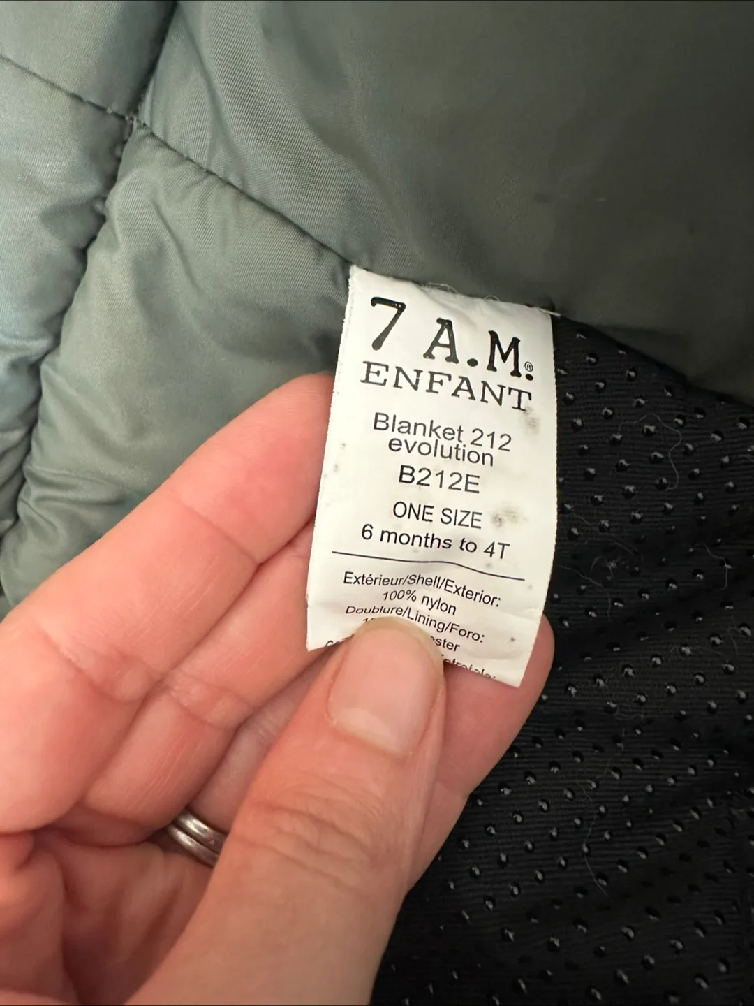 7 A.M. Enfant Baby Bunting Bag image indicator(4)