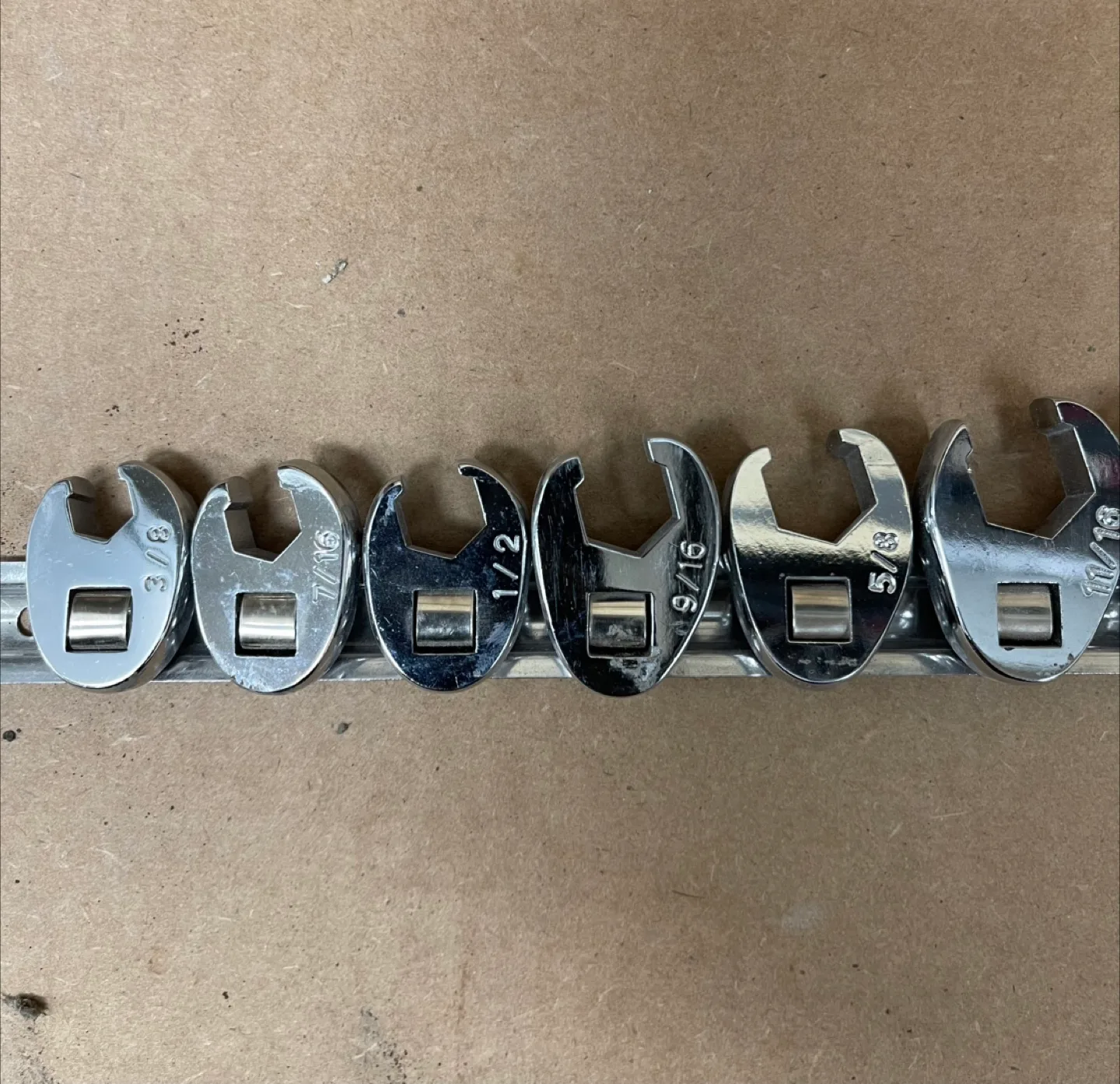 Crowfoot Wrench set image indicator(3)