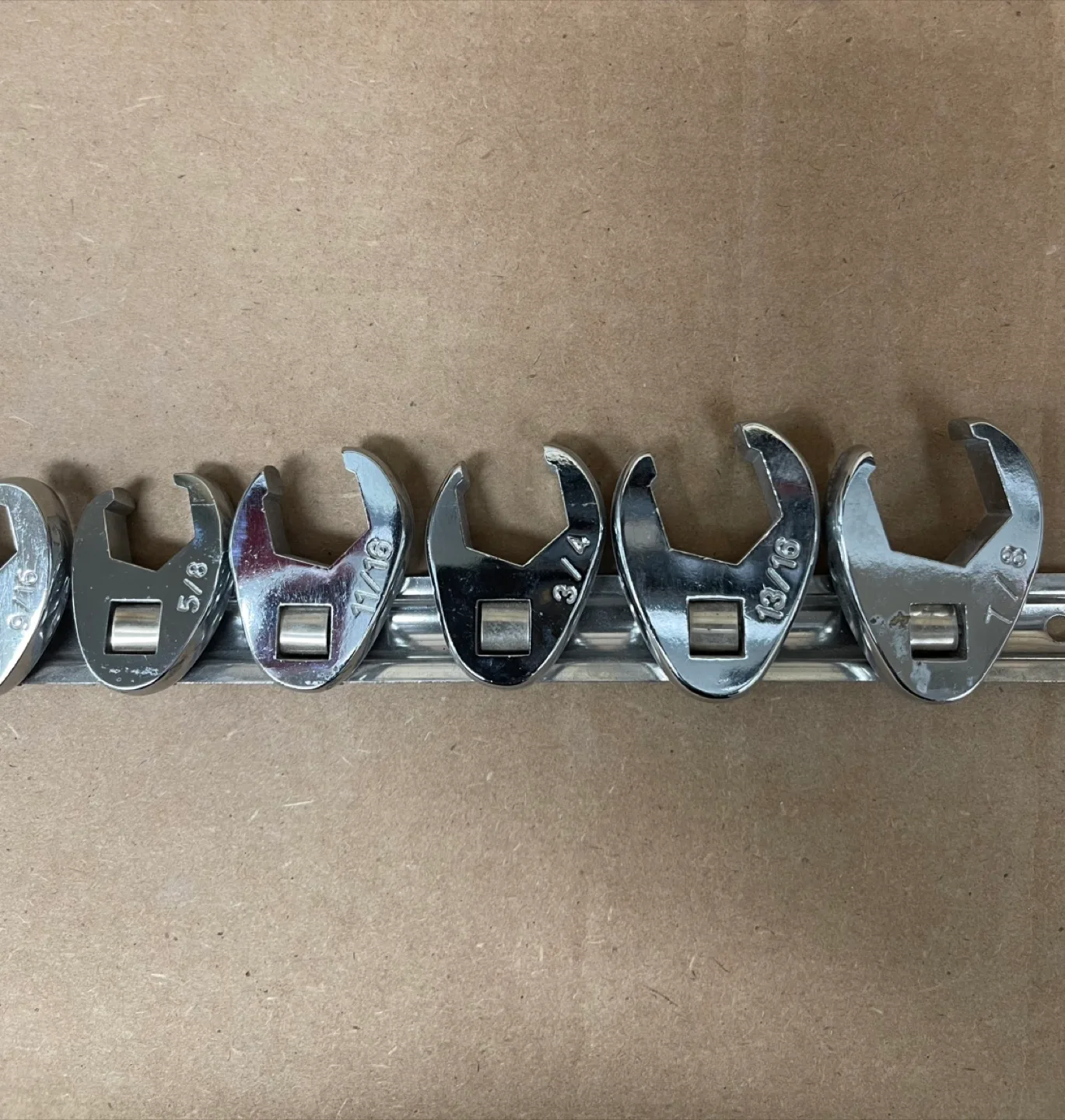 Crowfoot Wrench set image indicator(2)