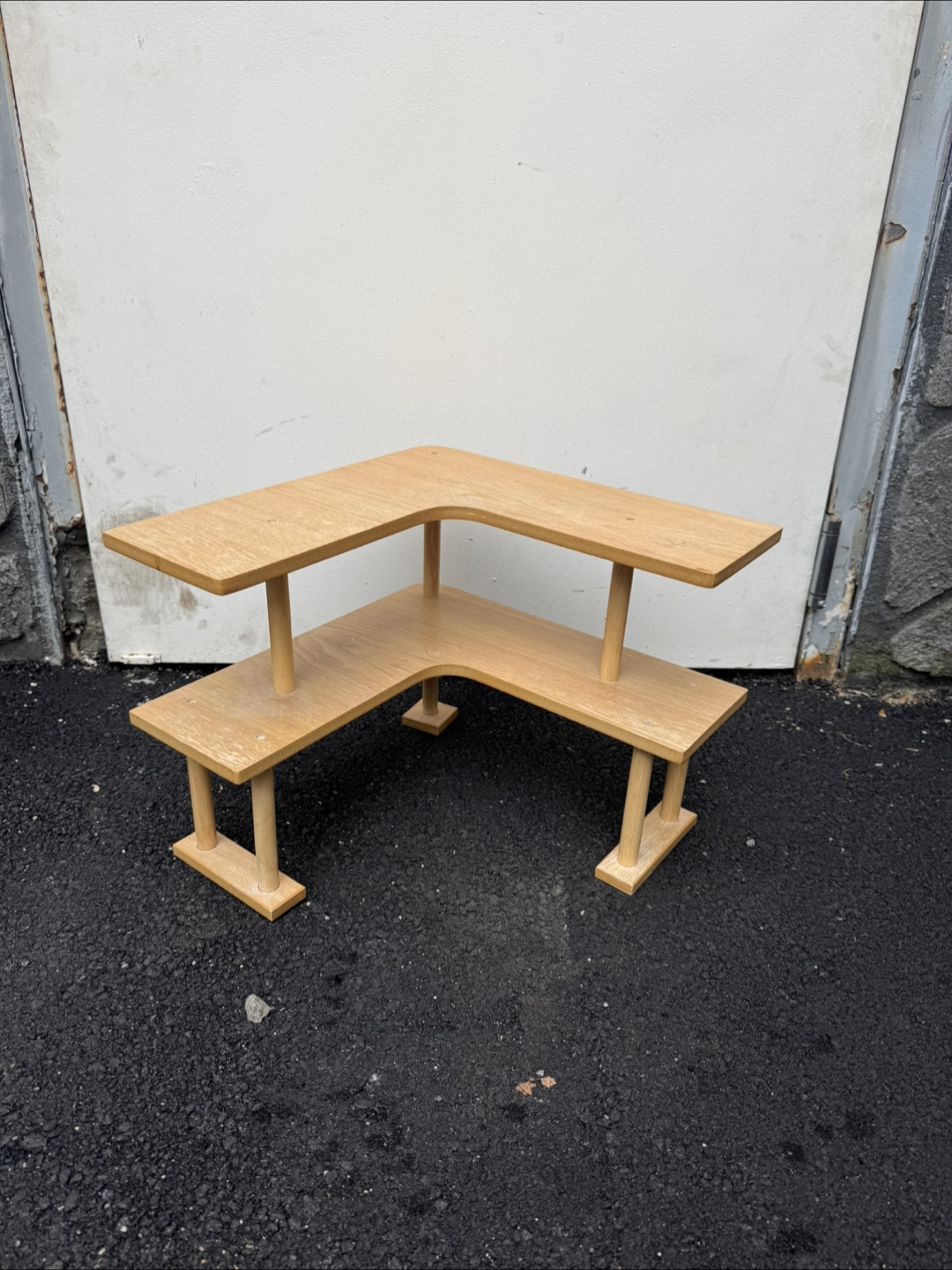 Desk Corner Shelf