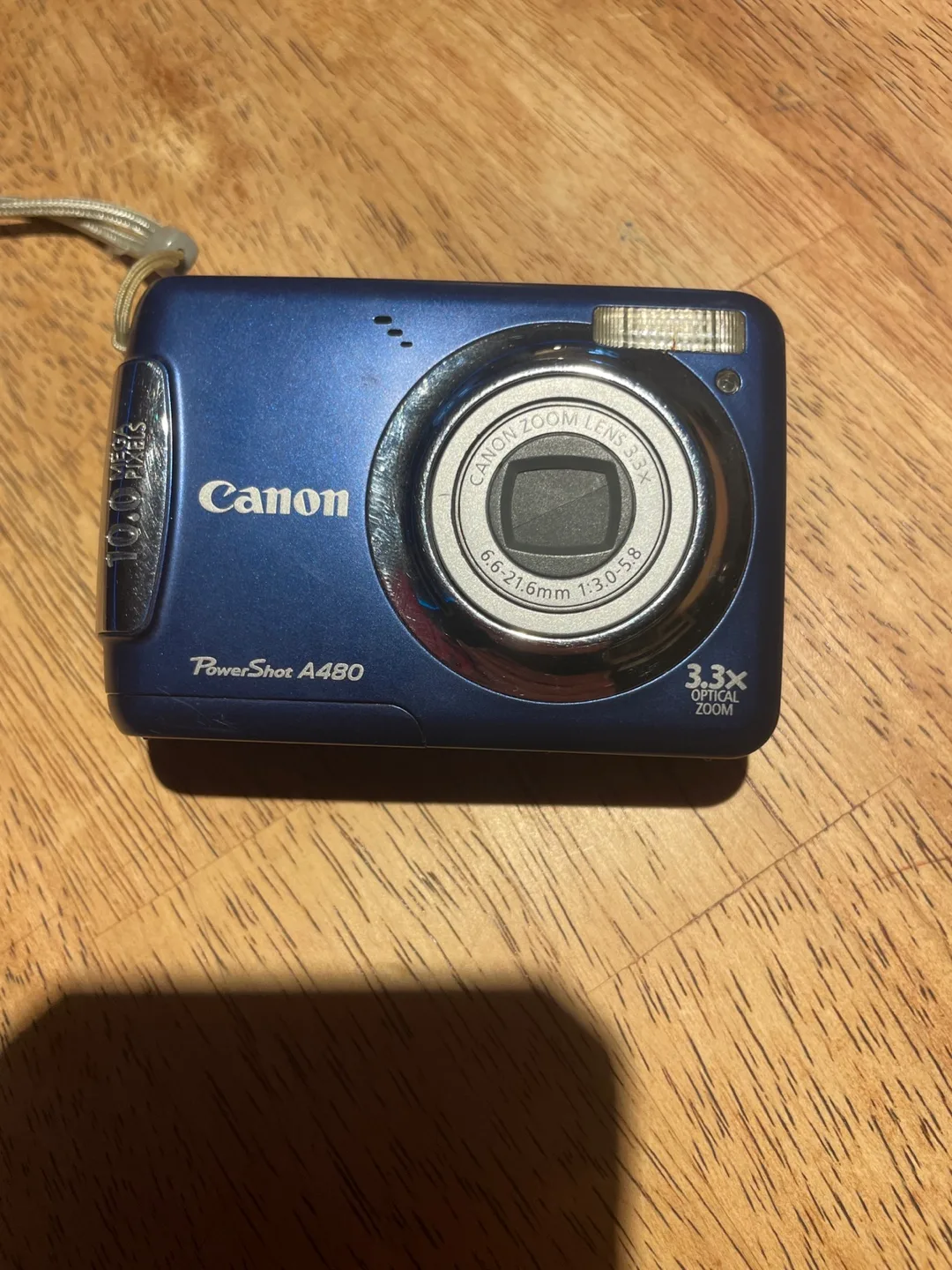 Canon Powershot A480 Digital Camera thumbnail