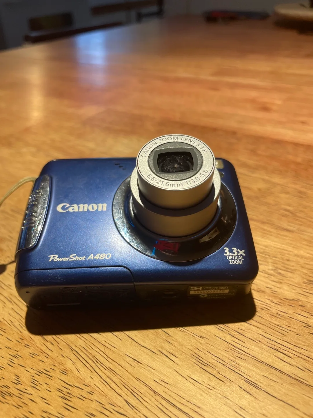 Canon Powershot A480 Digital Camera image indicator(4)