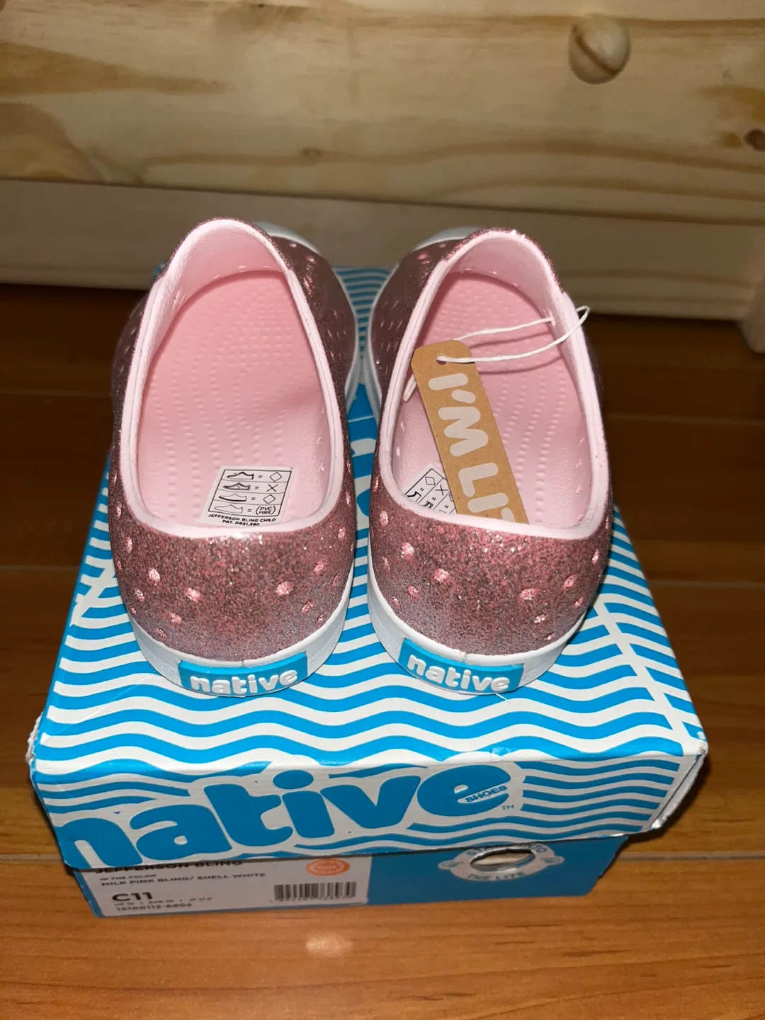 Native Jefferson Bling Kids Shoes C11 image indicator(2)