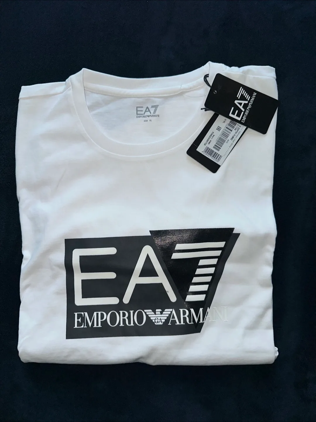 EA7 Emporio Armani White T-Shirt thumbnail