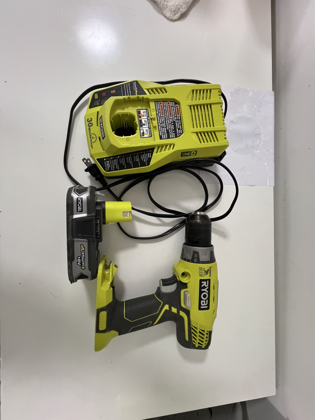 Ryobi Drill and Charger