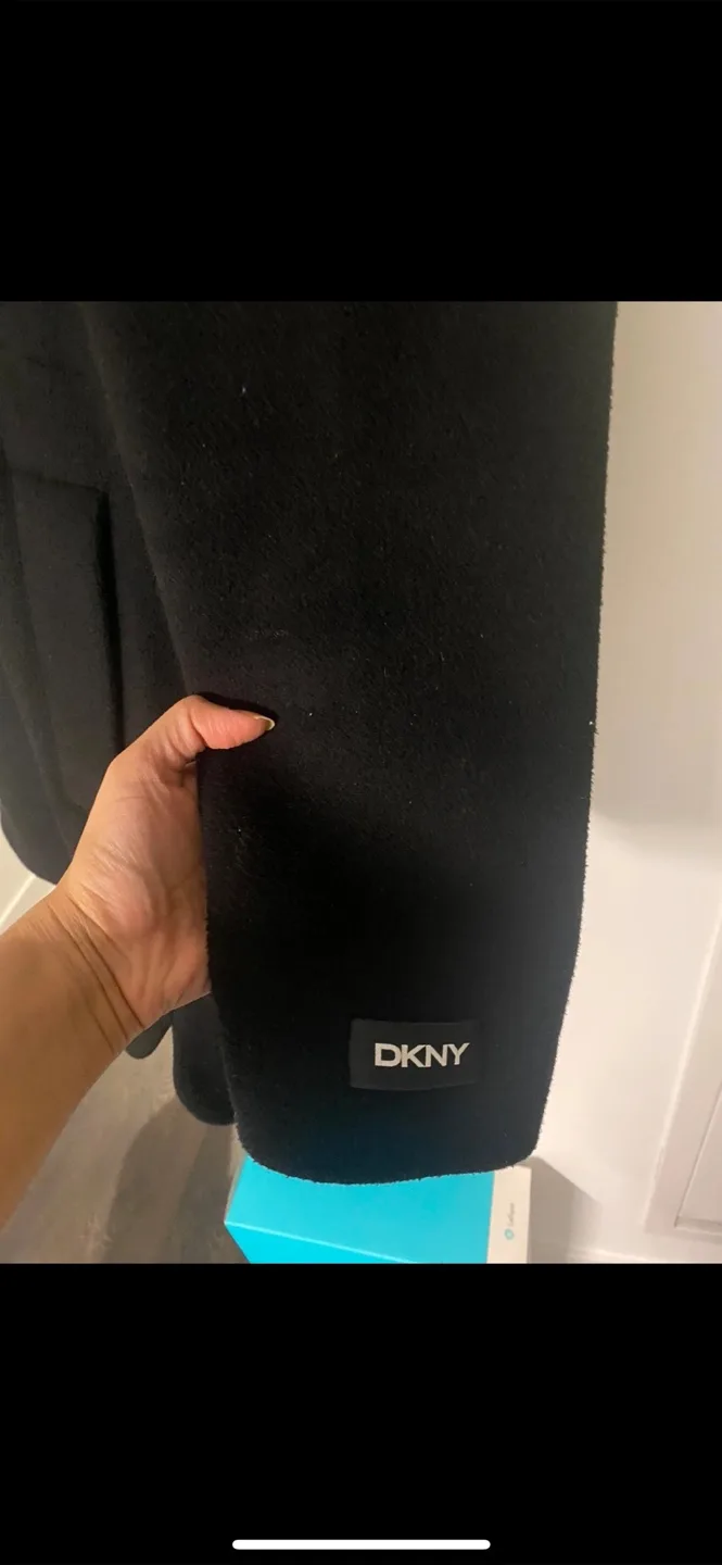 DKNY Black Winter Coat image indicator(5)