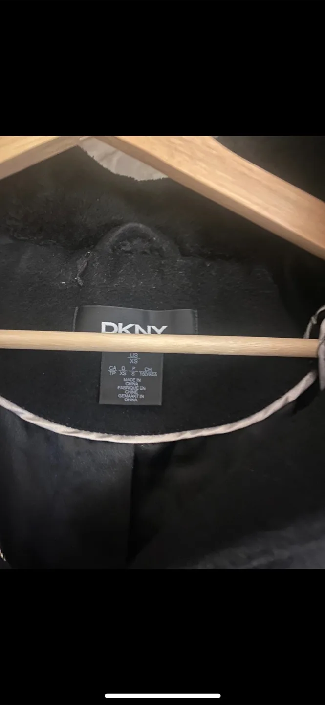 DKNY Black Winter Coat image indicator(10)