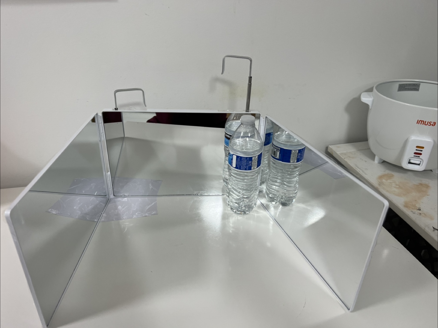 3-Way Trifold Mirror with Door Hangers - photo 4