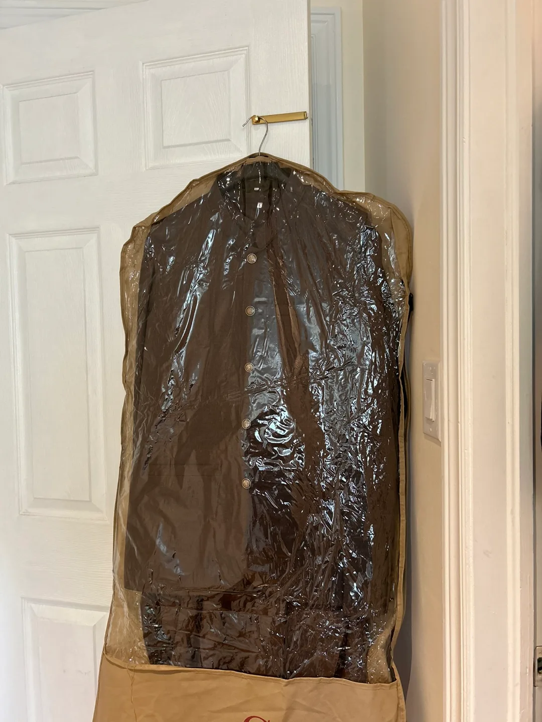 3 pc Men Brown Suit Set large size image indicator(4)