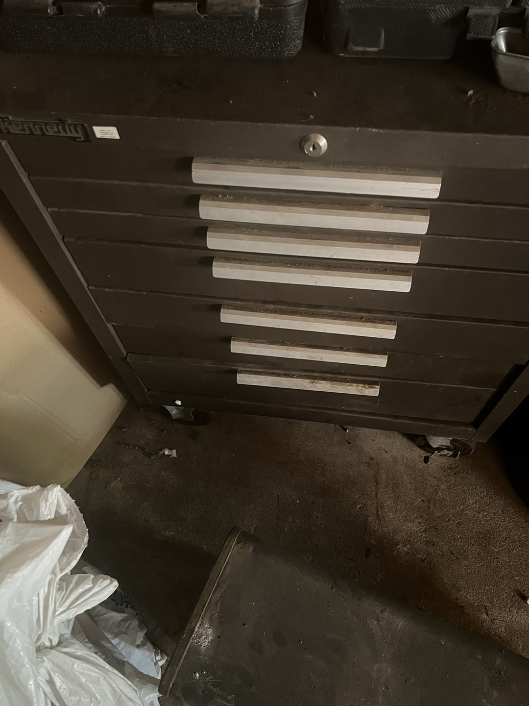 Tool Chest with Various Tools
