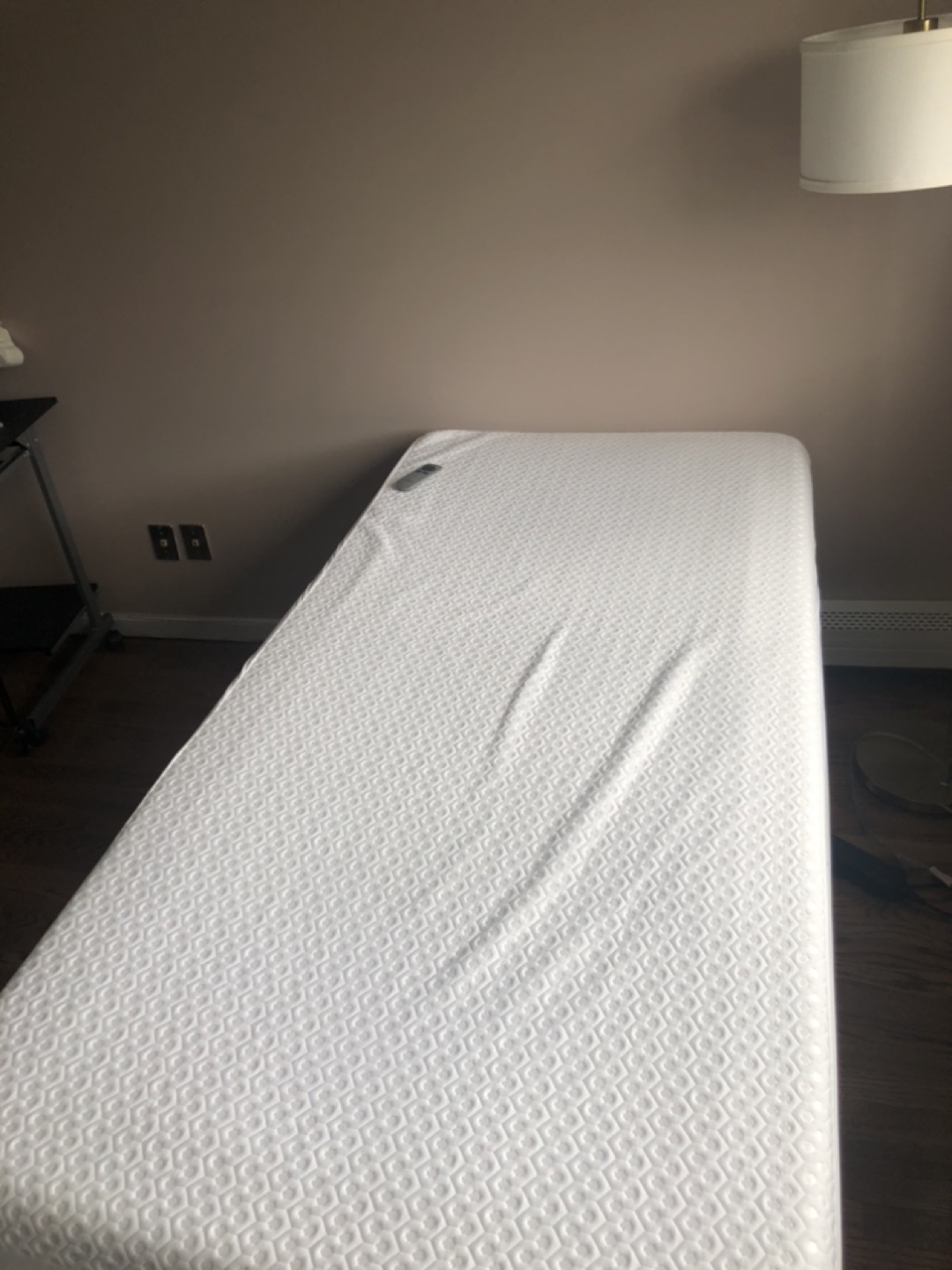 Twin XL Purple Mattress with frame - photo 2