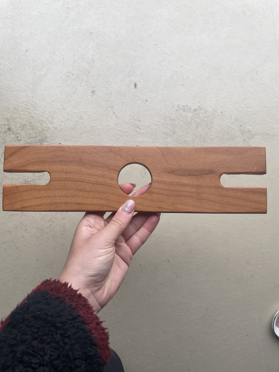 Wooden Wine Glass and Bottle Holder - photo 2