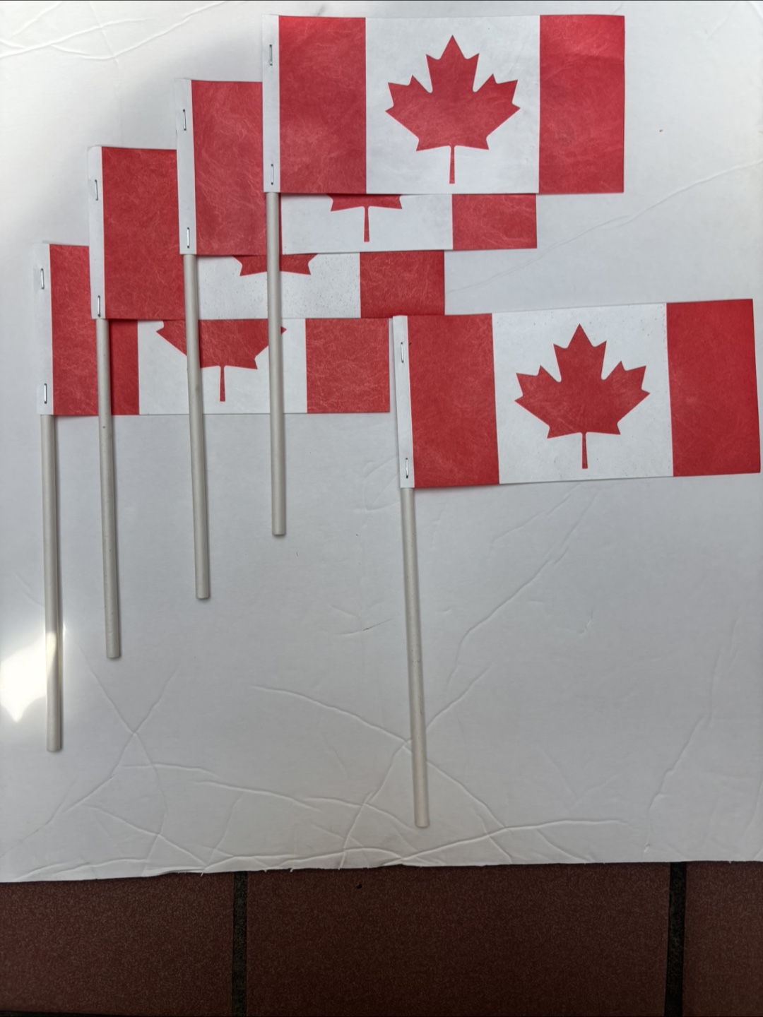 Canadian stick Flags 6x9 inches  (60 cents each) - photo 2