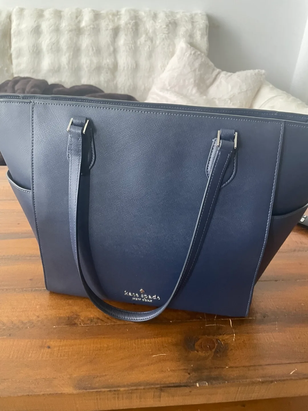 Kate Spade Navy Tote Bag image indicator(2)