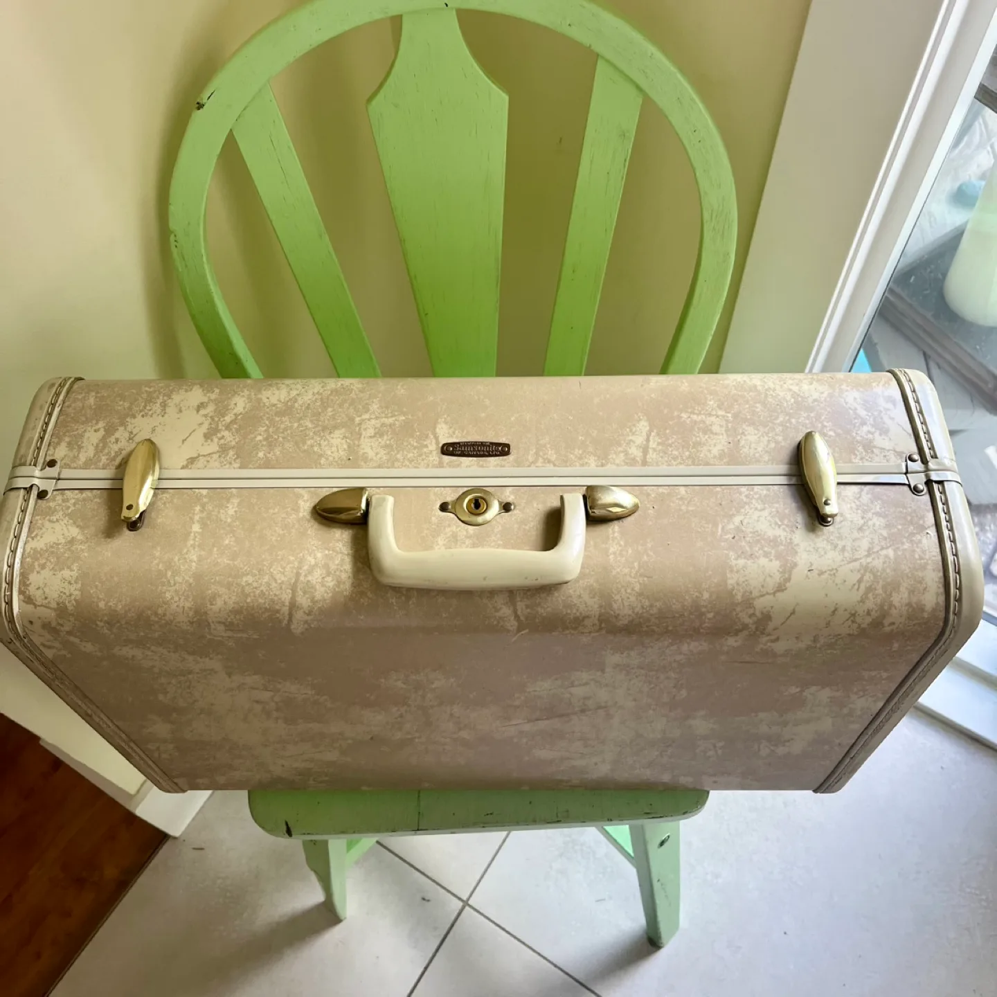 VTG 1950’s Samsonite #4521 Shwayder Bros Hard Shell Suitcase thumbnail