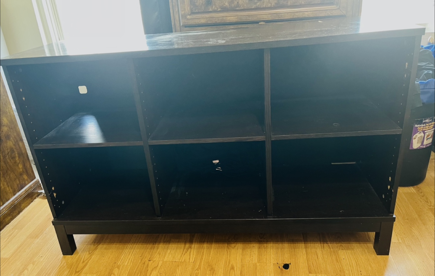 Black Storage Unit