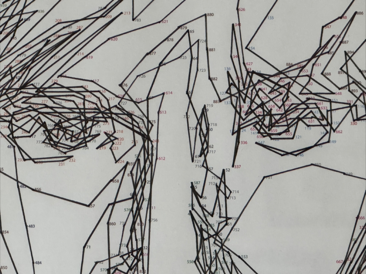 Framed Line Art Portrait - photo 4