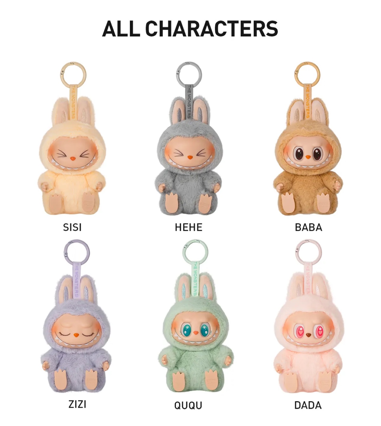 POP MART Labubu Have A Seat Plush Keychains - photo 4