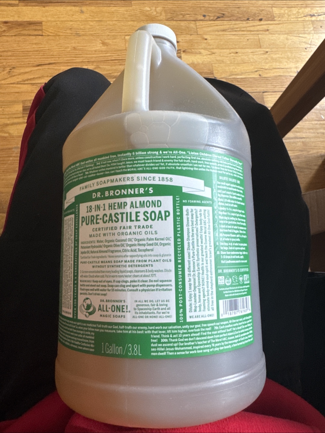 Dr. Bronner's Pure-Castile Soap - 1 Gallon - photo 2