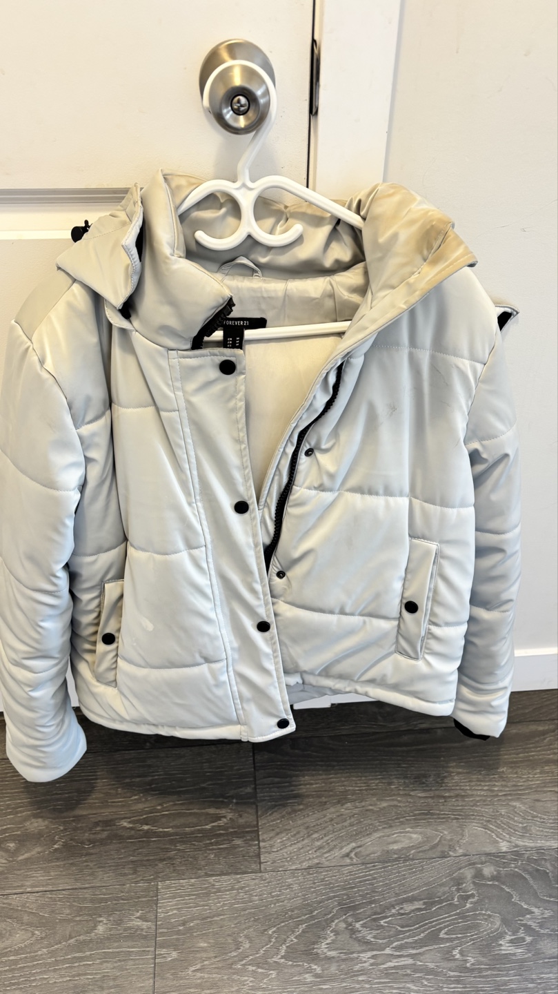 Puffer Jacket with Hood - photo 2
