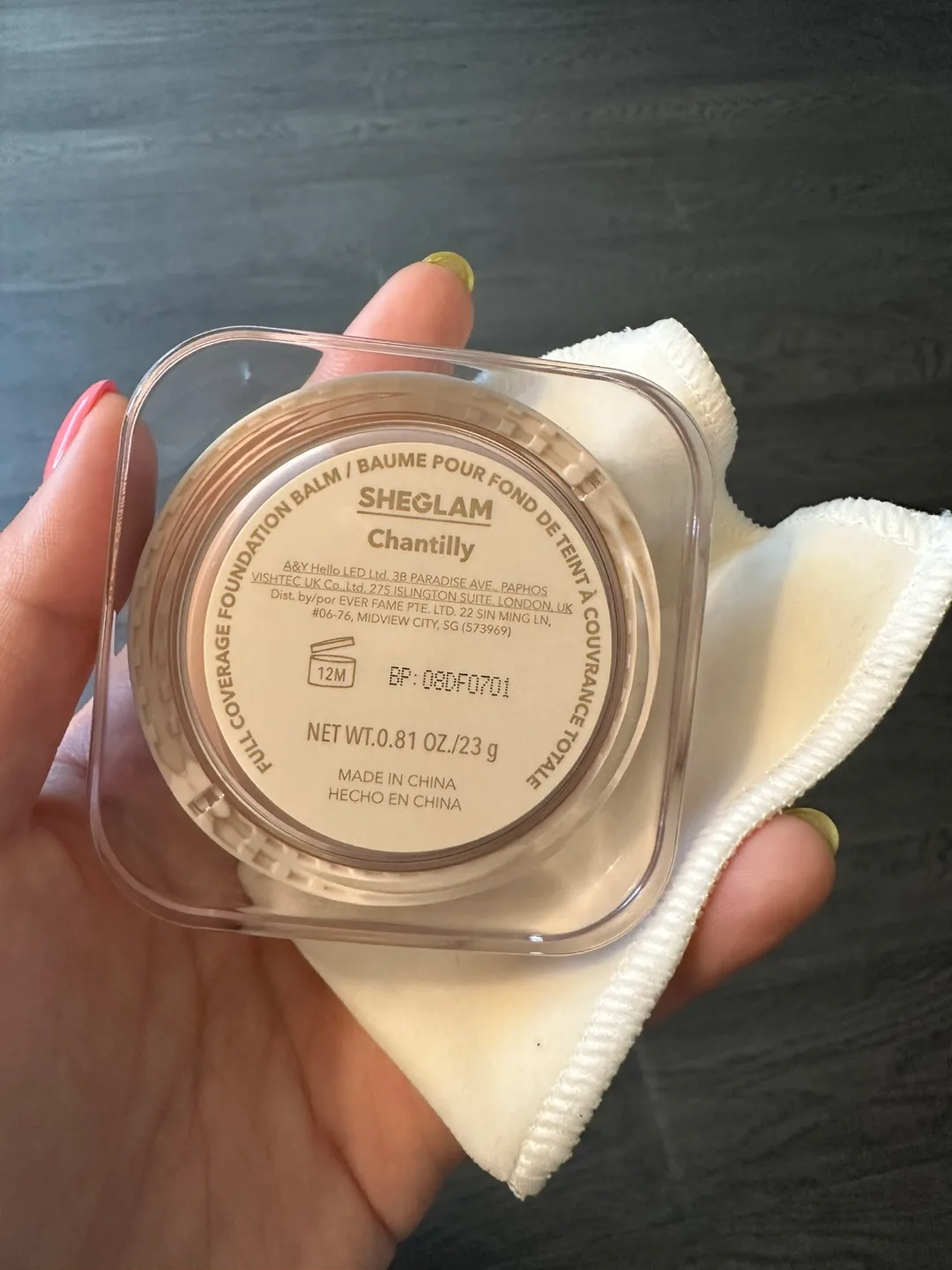 Sheglam Foundation Balm image indicator(2)