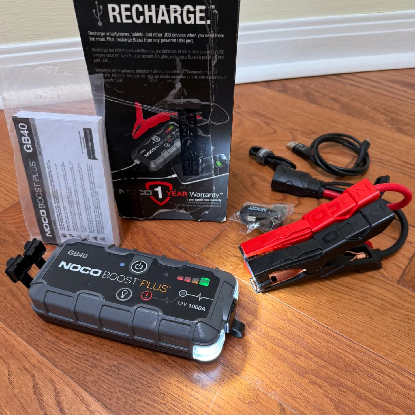 NOCO GB40 Boost Plus Jump Starter thumbnail
