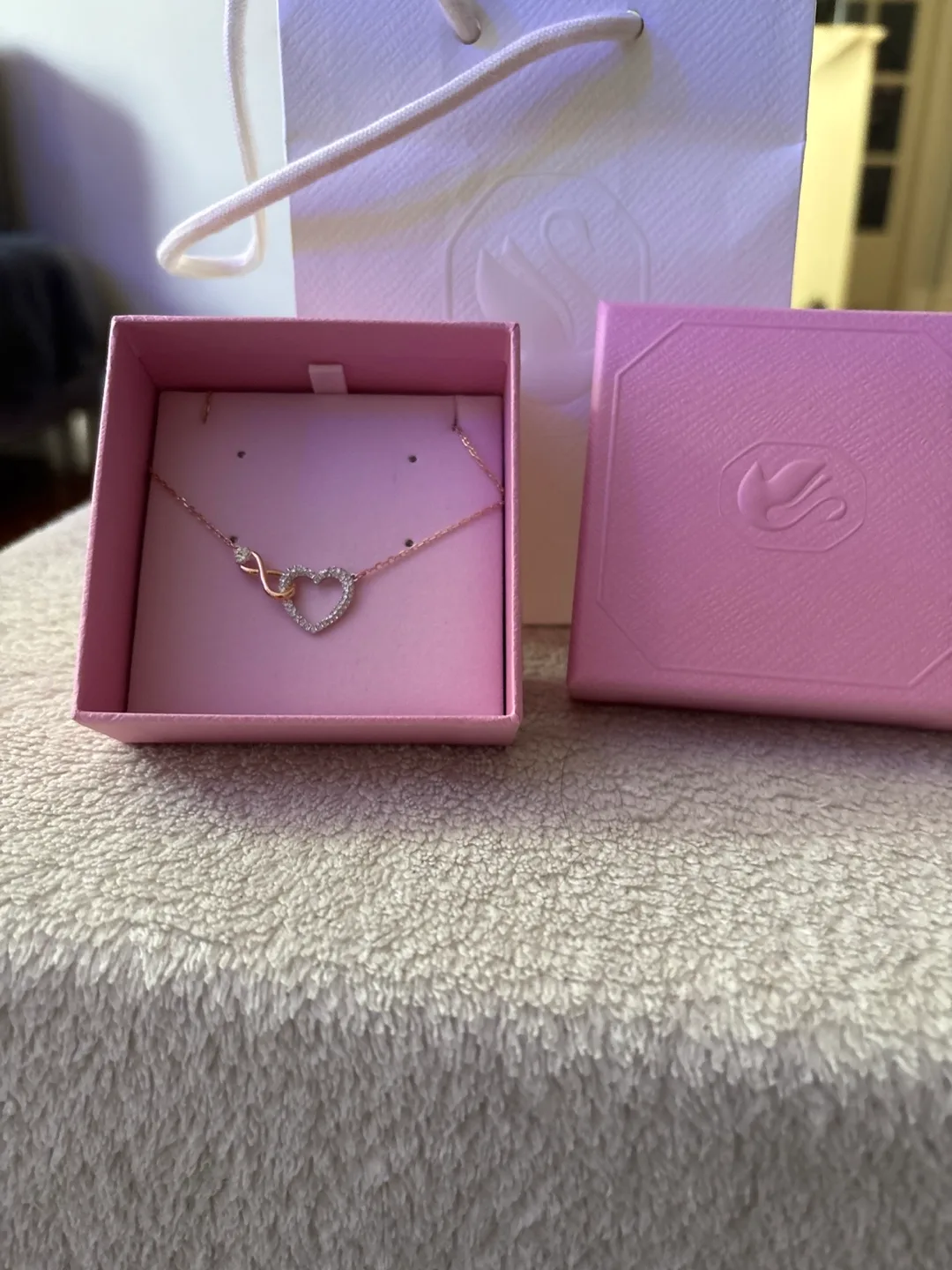 Necklace with Heart Pendant Swarovski thumbnail