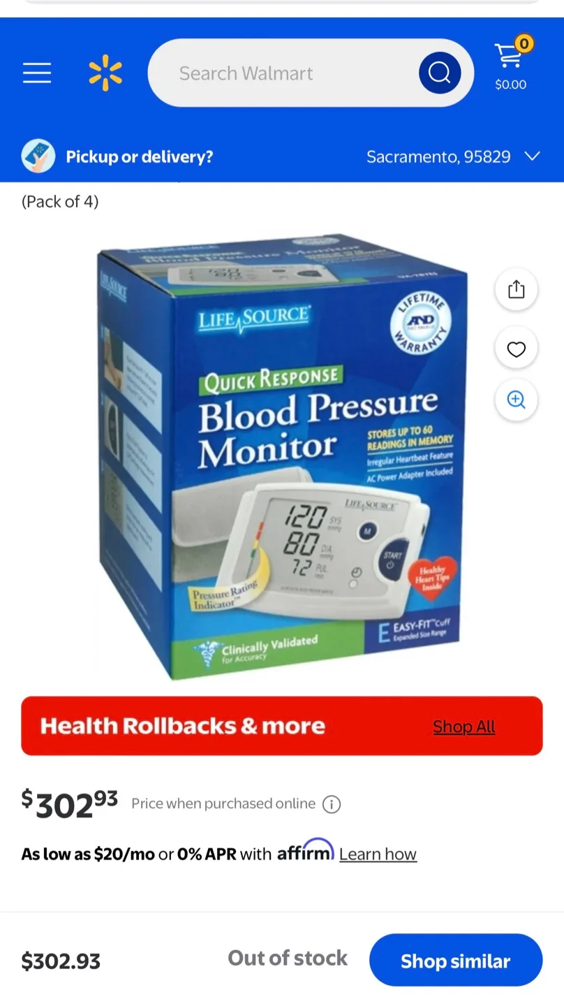 Life Source Blood Pressure Monitor image indicator(4)