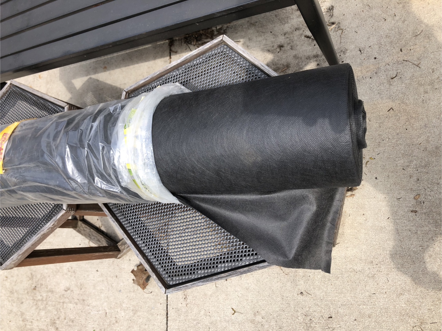 Black Landscape Fabric Roll - photo 2