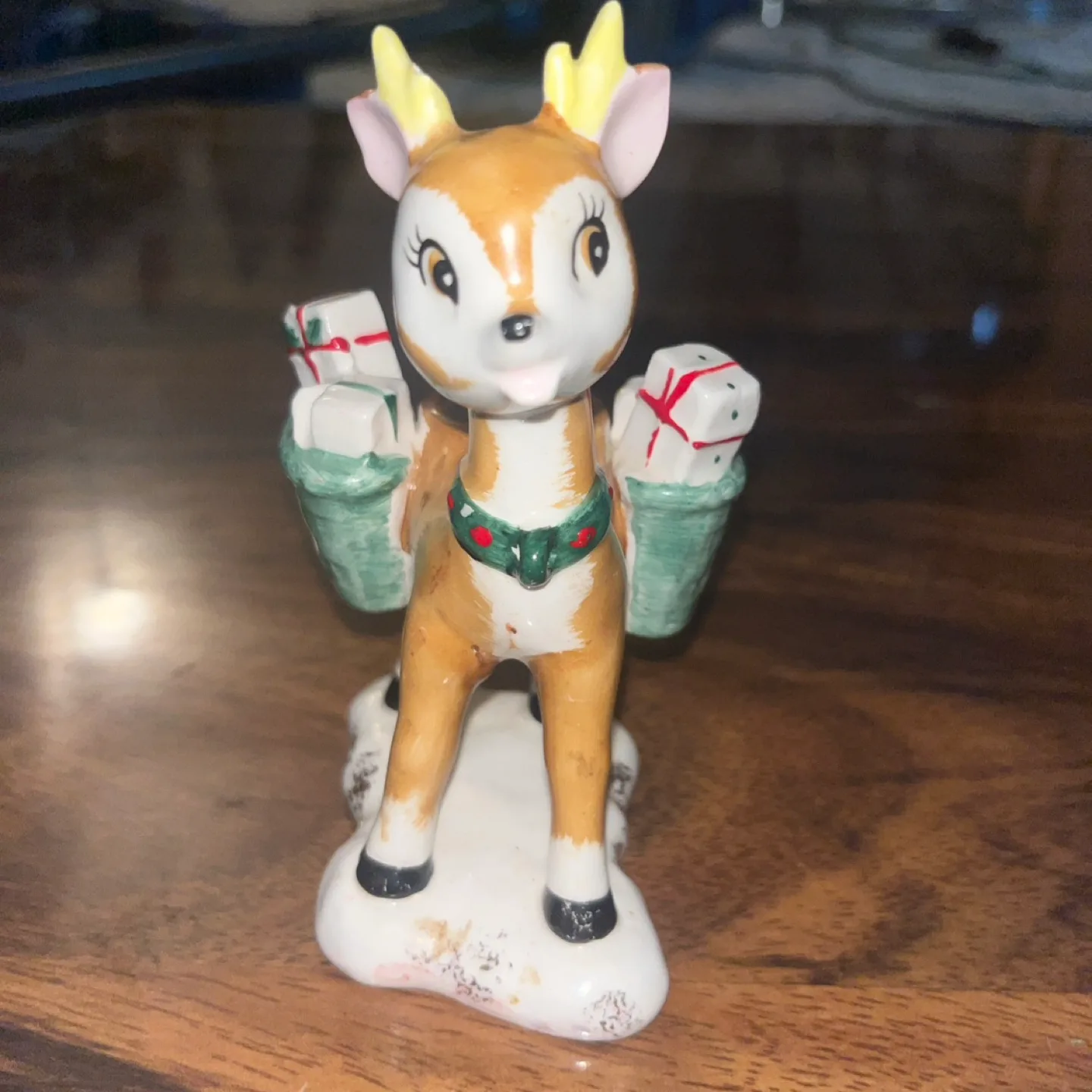 Reindeer Napco 1958 By Giftcrafts Japan Marked 38x4400 image indicator(10)