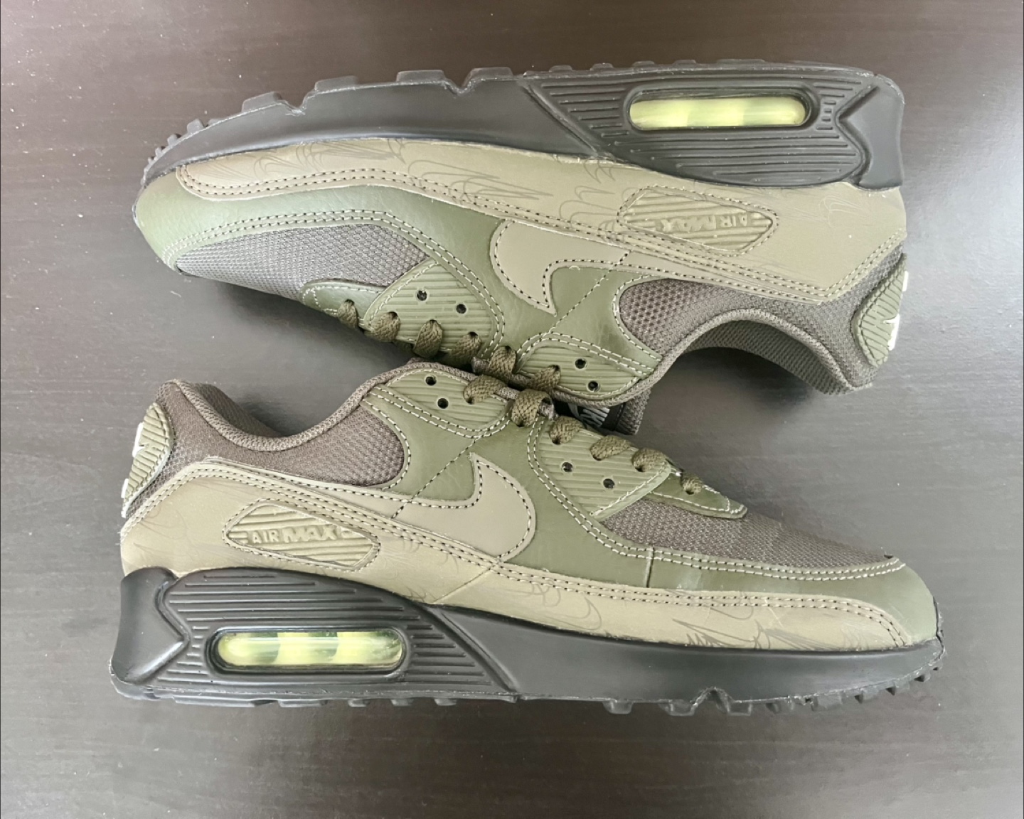 Nike Air Max 90 “Olive Black Reflective” - size 8.5 - photo 3