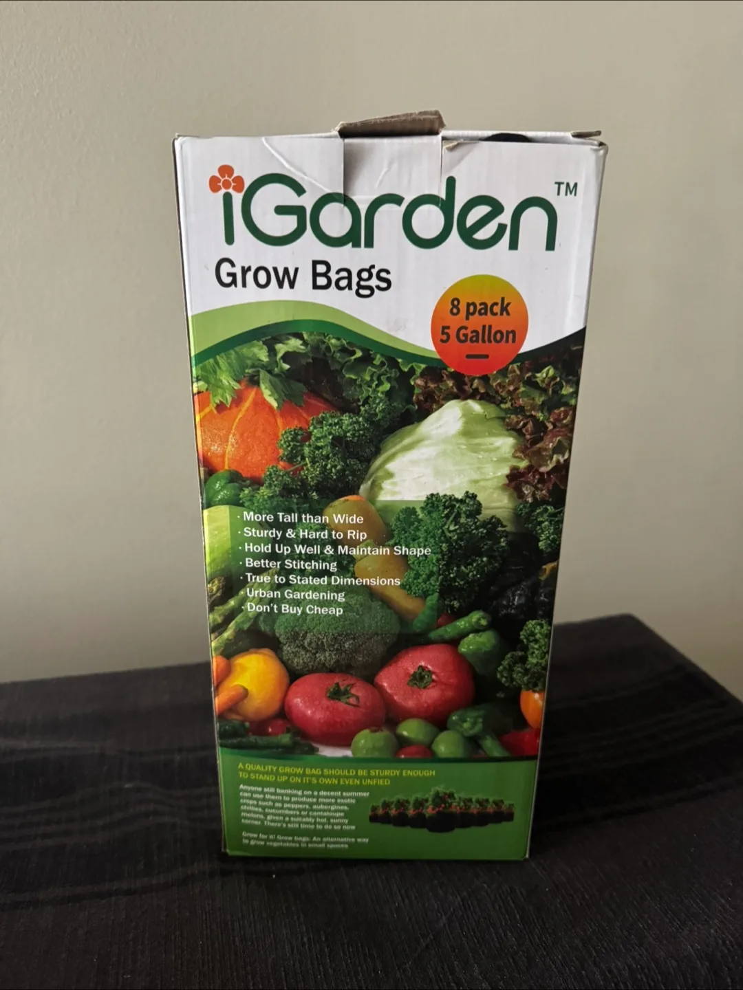 iGarden 5 Gallon Grow Bags image indicator(3)