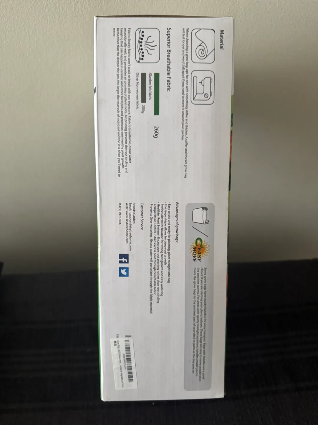 iGarden 5 Gallon Grow Bags image indicator(6)