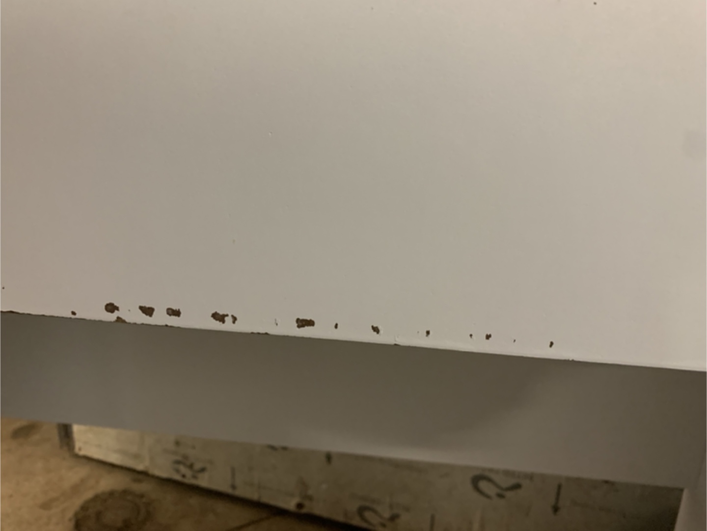 White Desk With Drawer - photo 5