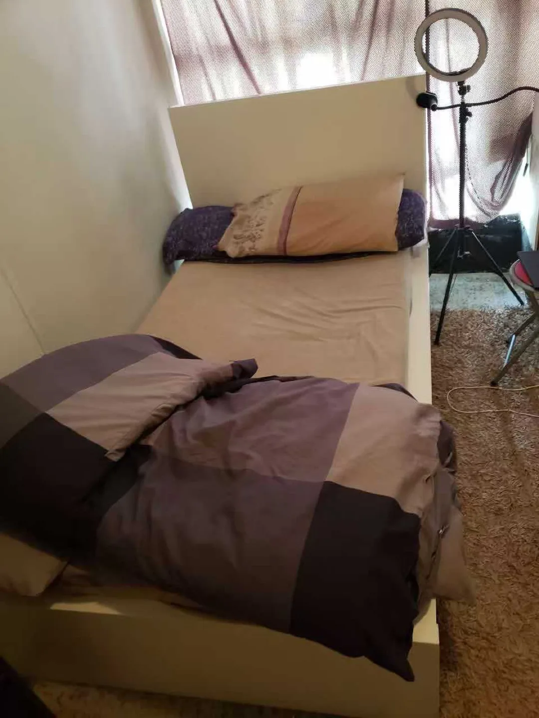 Twin Bed Frame with Headboard thumbnail