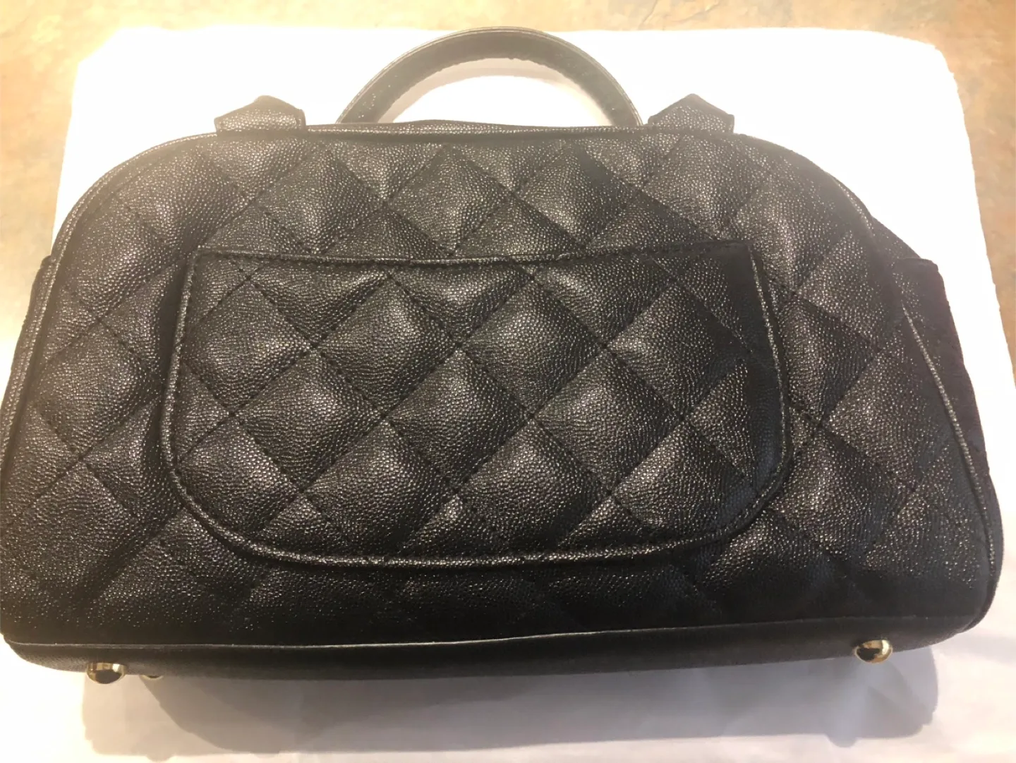 Black Quilted Handbag image indicator(2)